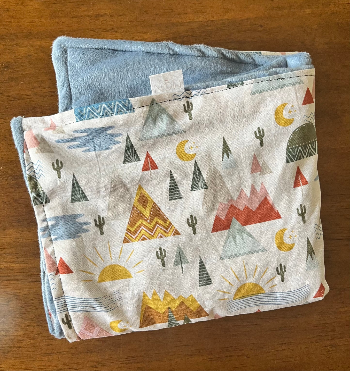 Wanderlust Baby Blanket