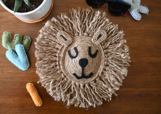 Lion Wall Hanging (Small)